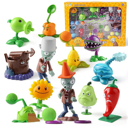 PVZ 2 Playset – Cactus, Peashooter & Cannon