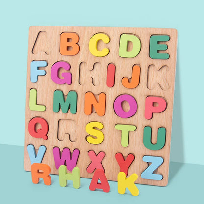 Baby Wooden Puzzles Montessori Toys 1 2 3 Years