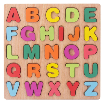 Baby Wooden Puzzles Montessori Toys 1 2 3 Years
