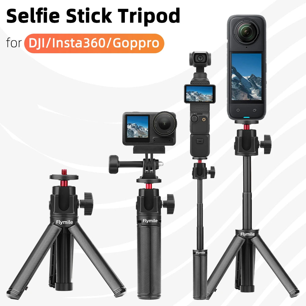 Selfie Stick With Tripod Stand Accessories
