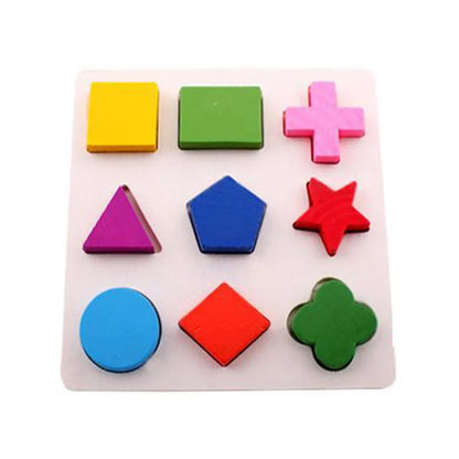 Baby Wooden Puzzles Montessori Toys 1 2 3 Years