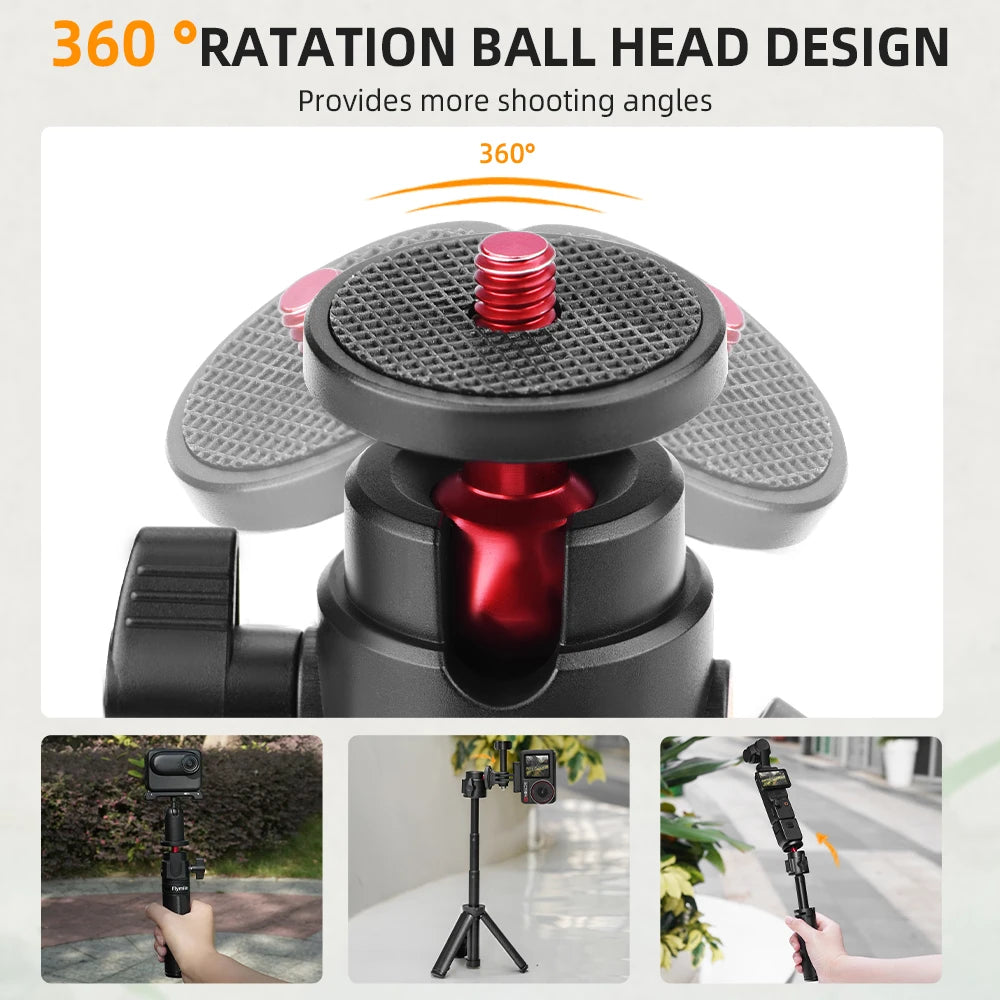 Selfie Stick With Tripod Stand Accessories